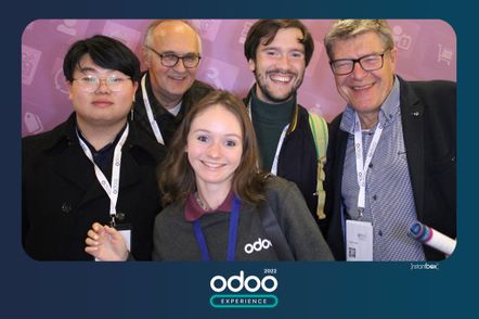 Odoo + afbeelding en tekst